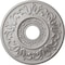 Ekena Millwork Valletta Ceiling Medallion (Fits Canopies up to 3 1/2"), 18"OD x 3 1/2"ID x 1"P, Ultra Pure White CM18VLUWF - alternate 1